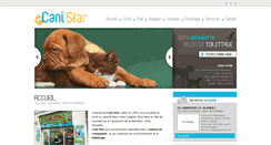 Desktop Screenshot of canistar-animalerie.com
